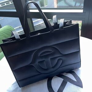 TELFAR X MOOSE KNUCKLES- Medium Puff Shopper